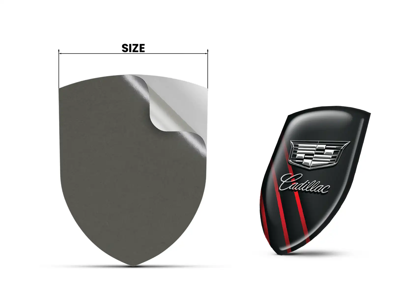 Cadillac Emblemi Cofano Performance Max Chic Pro Durevoli ST